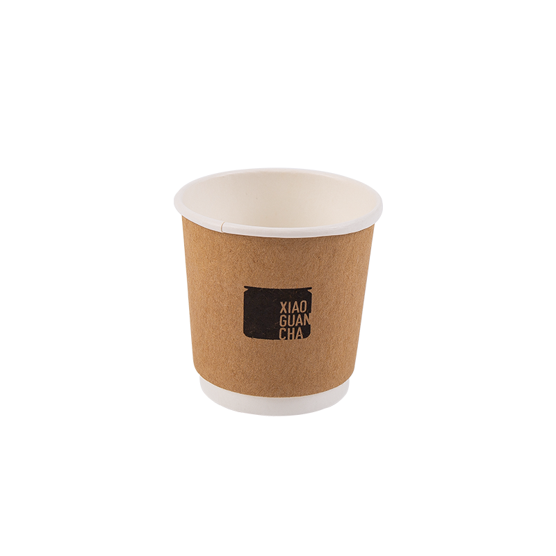 Cốc giấy hai lớp có thể phân hủy sinh học dùng một lần 4oz