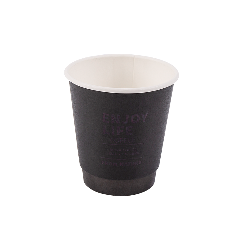 Cốc giấy hai lớp có thể phân hủy sinh học dùng một lần 8oz
