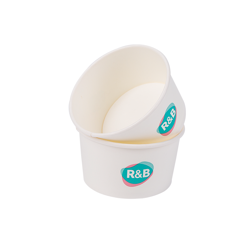 Cốc kem giấy có thể phân hủy sinh học dùng một lần 8oz