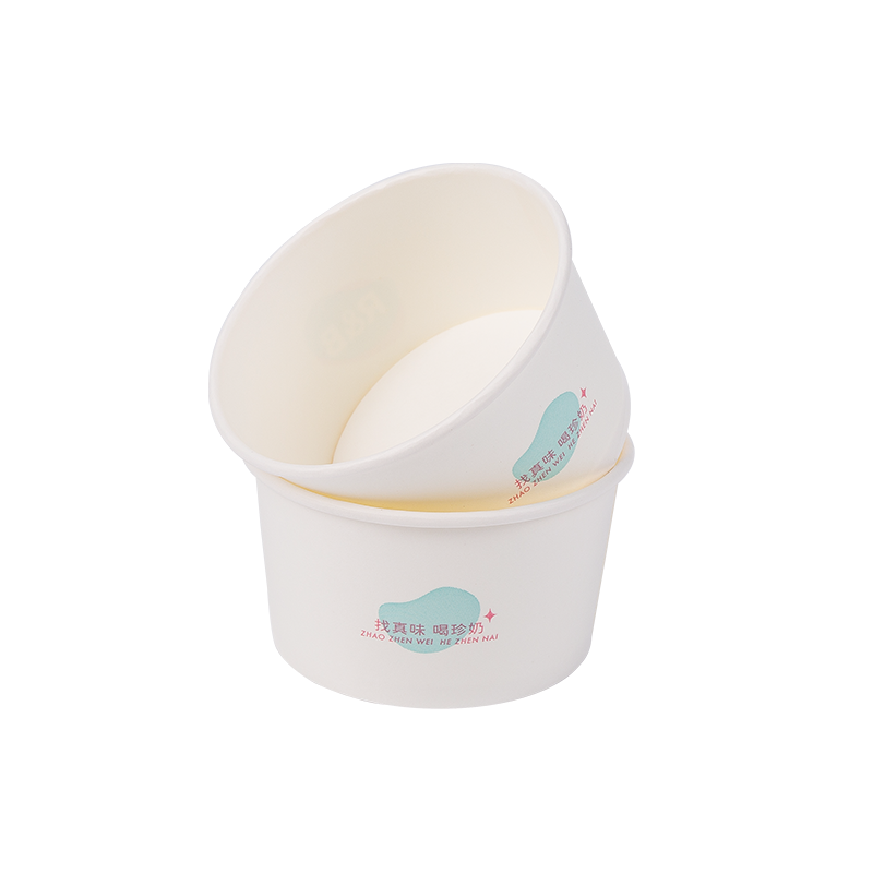 Cốc kem giấy có thể phân hủy sinh học dùng một lần 8oz
