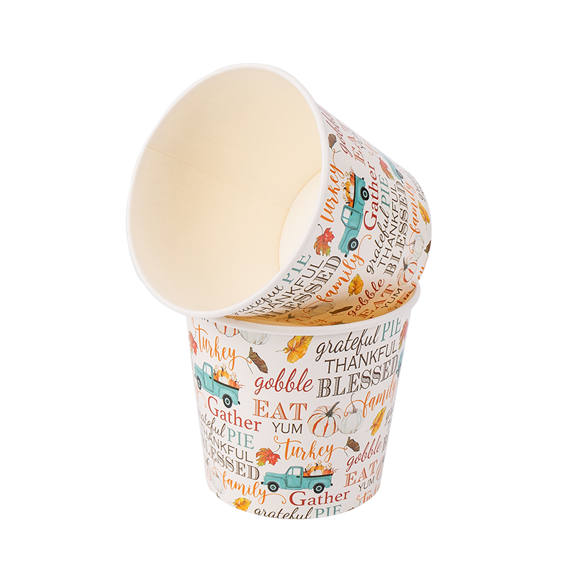 Cốc kem giấy có thể phân hủy sinh học dùng một lần 32oz